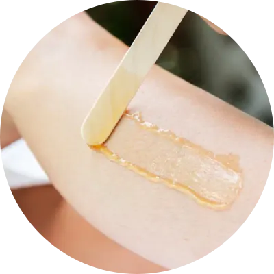 Depilación con cera en Estética DGlow, centro de estética en Palma de Mallorca